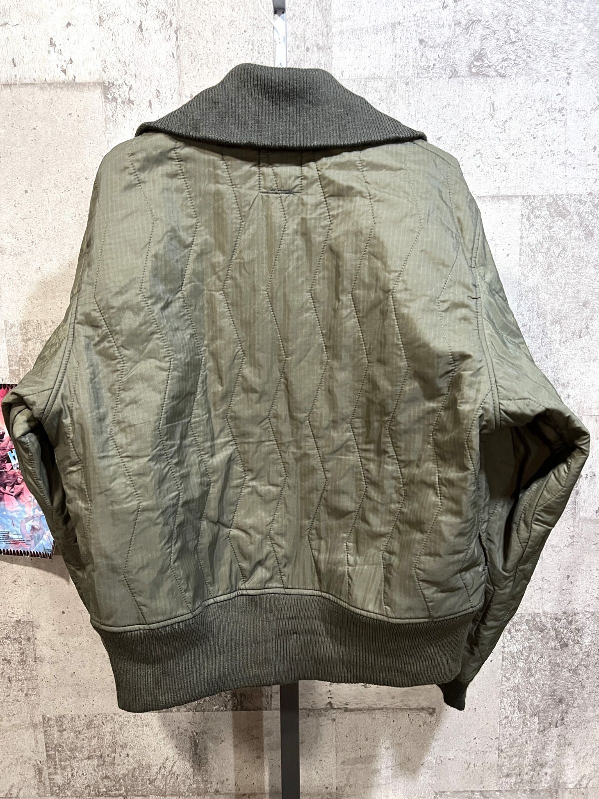 美品 ドイツ軍 空軍 キルティングジャケット 希少ショート丈 52