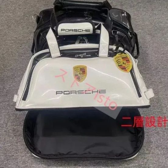 人気商品・極美品・新品未使用】Porscheポルシェ ゴルフウェアバッグ シューズバッグ 衣類バッグ 二層ゴルフバッグ 防水 メンズバッグT387 -  メルカリ