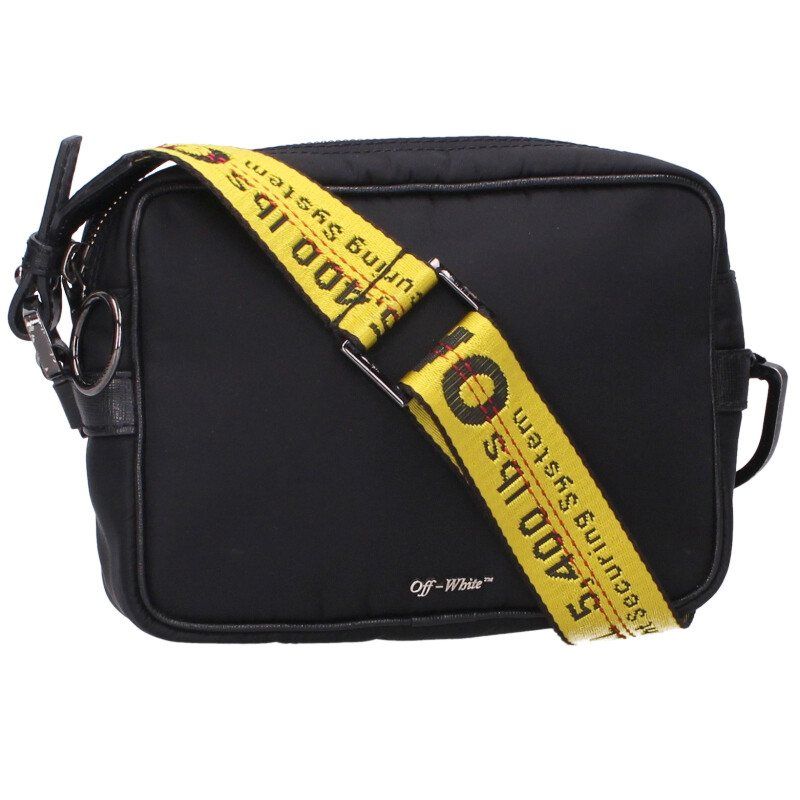 関税送料込【Off-White】スケルトンバインダーショルダーバッグ OFF WHITE オフホワイト バインダー クリップ ソフト ショルダー