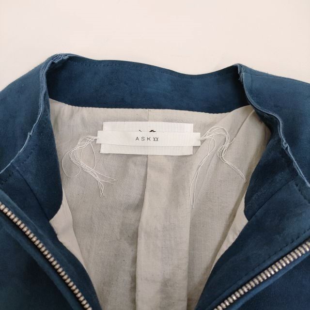 ASKYY アスキー ミスチル桜井着 REMOVABLE SINGLE LEATHER RIDERS