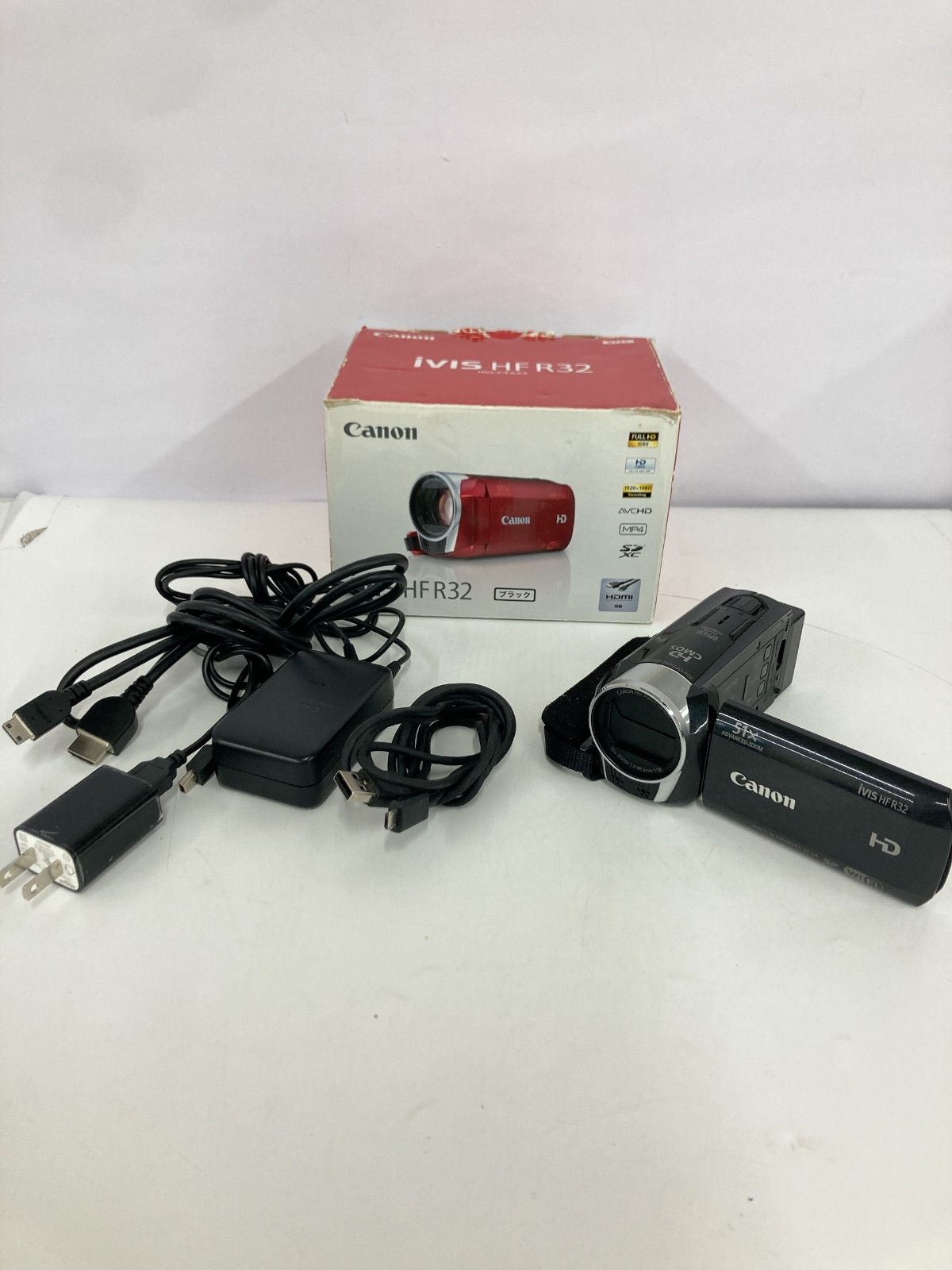 ￥ ジャンク品 canon ivis hf r32 カメラ 2