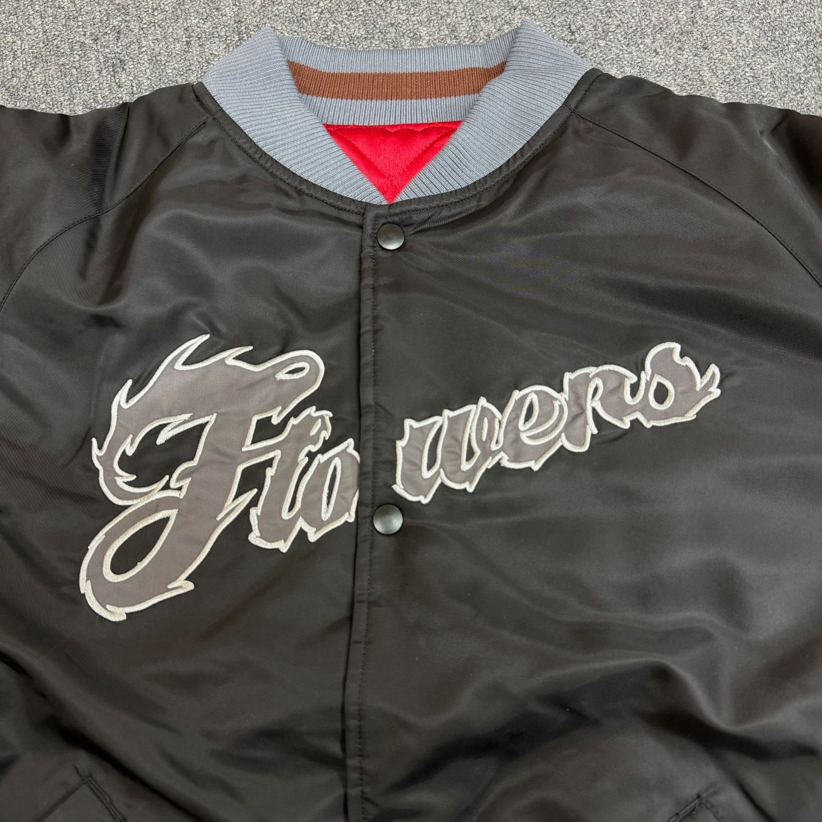 定価44000円 新品 FAF(FAKE AS FLOWERS) Flowers Stadium Jacket