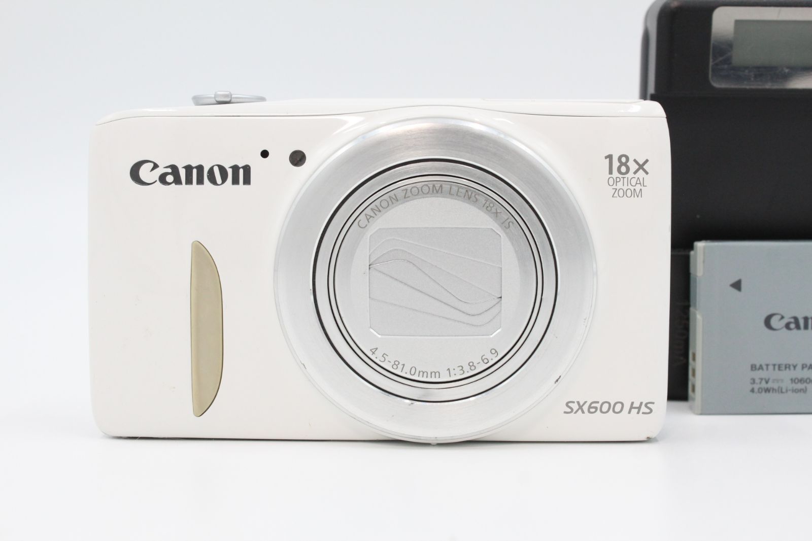 Canon SX600 HS ホワイト 18倍ズーム