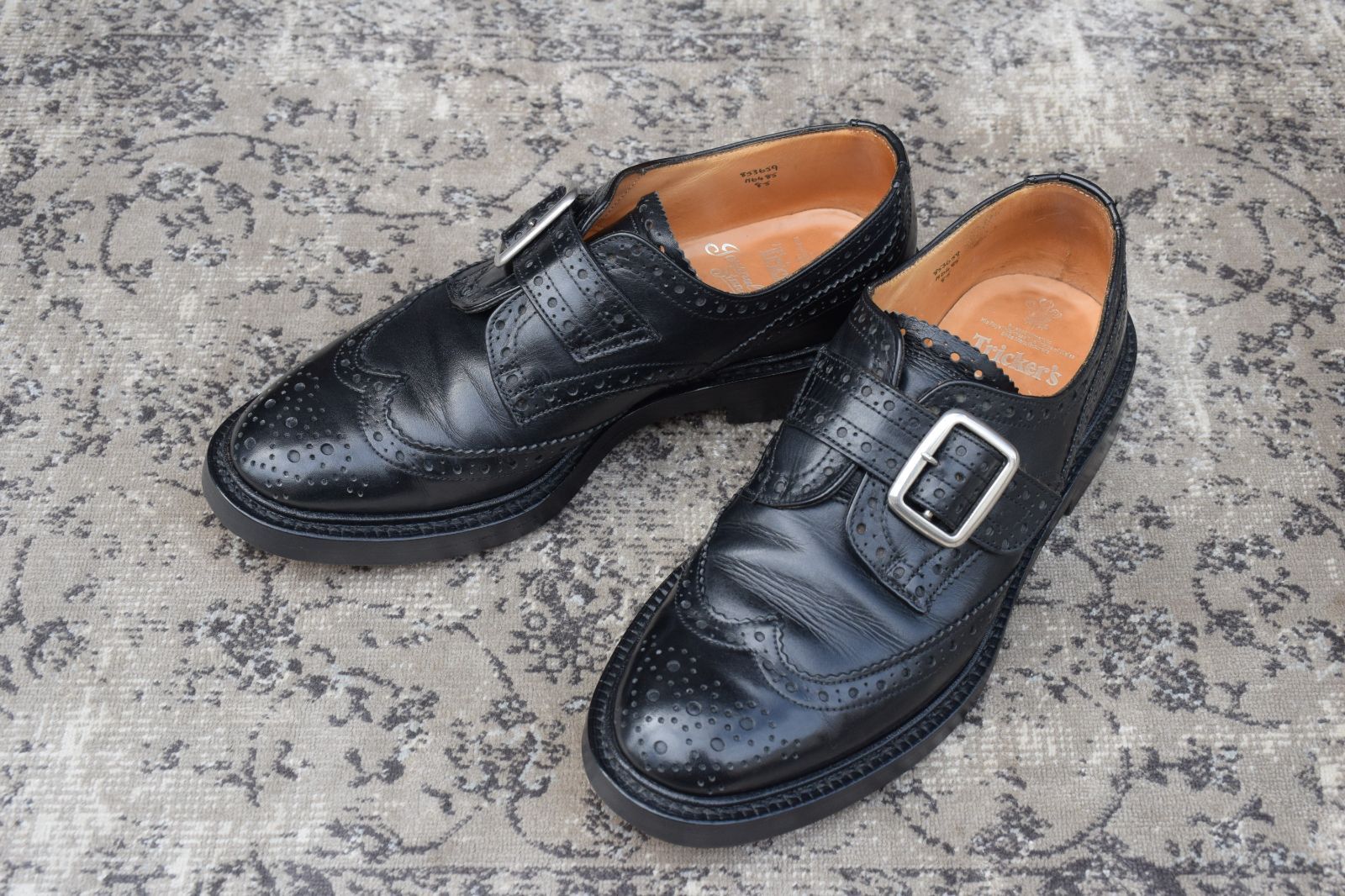 美品】Tricker's トリッカーズ Burton バートン メリージェーン