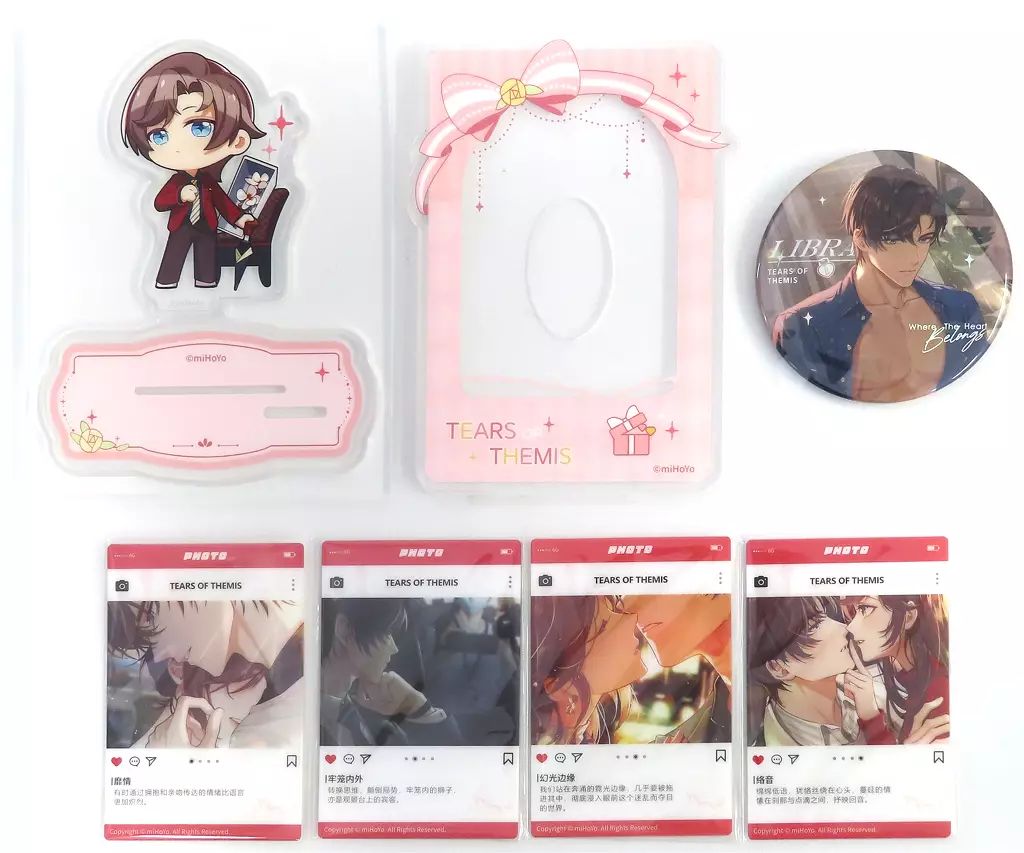 未定事件簿 水無瀬夏彦 グッズセット 未定事件簿 水無瀬夏彦 グッズセット 4周年特別記念グッズ 未定事件簿