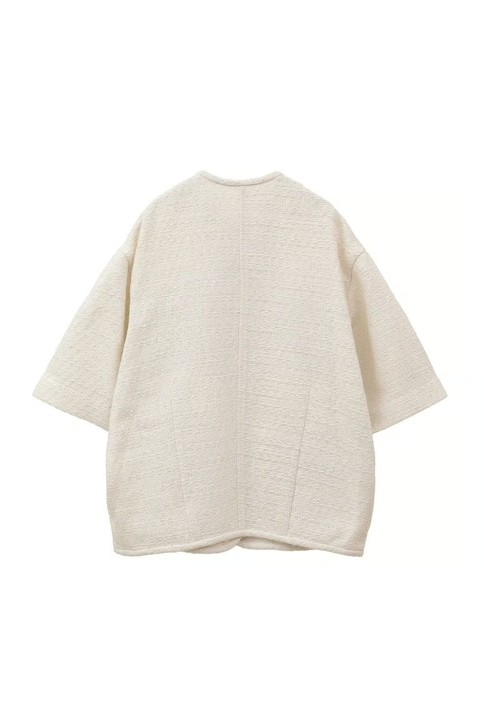 CLANE｜クラネ “HALF SLEEVE TWEED JACKET” ハーフスリーブ