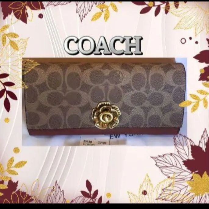 匿名配送 新品 ✳️ COACH コーチ 財布 ディーローズ - 長財布