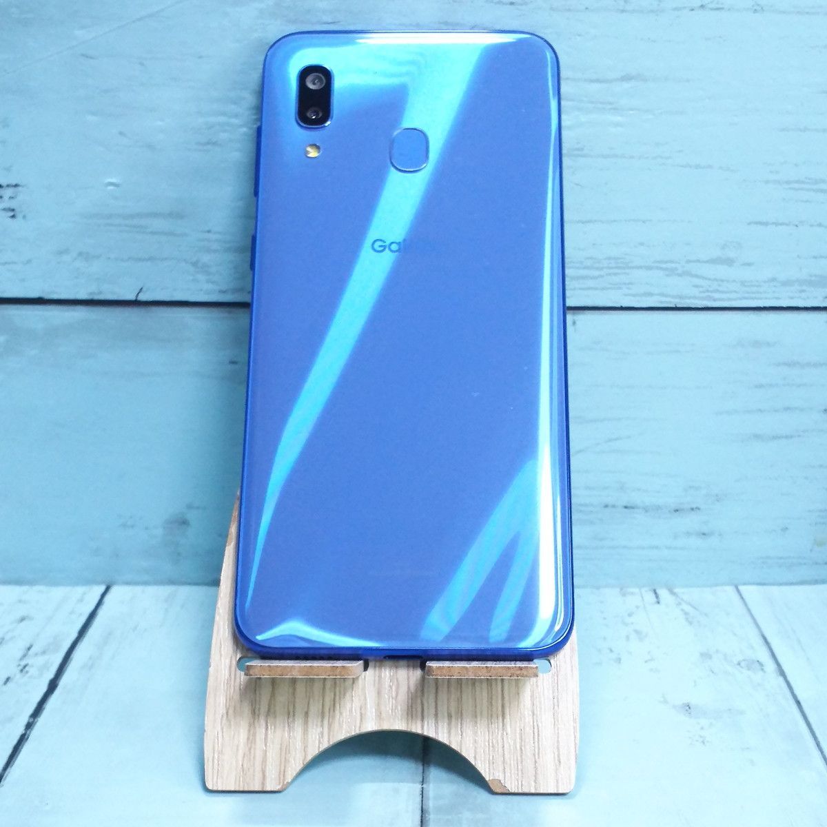 新品 Galaxy A30 ブルー SIMﾌﾘｰ U0326ＳＩＭフリー - スマートフォン本体