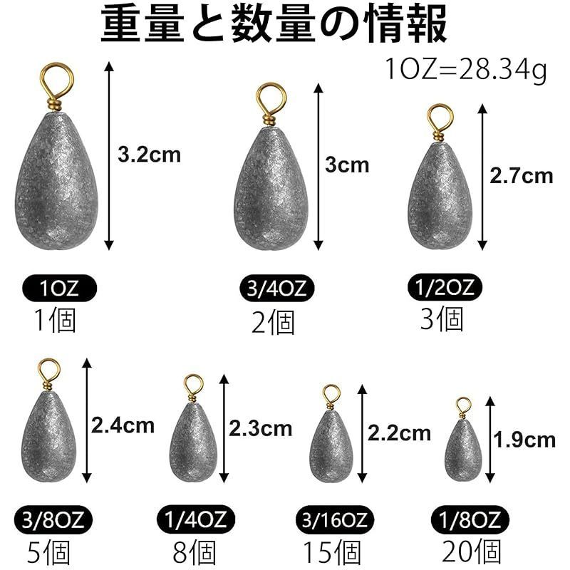Amazon.co.jp: Mulanimo 釣り用 フック 釣り用仕掛け小物セット