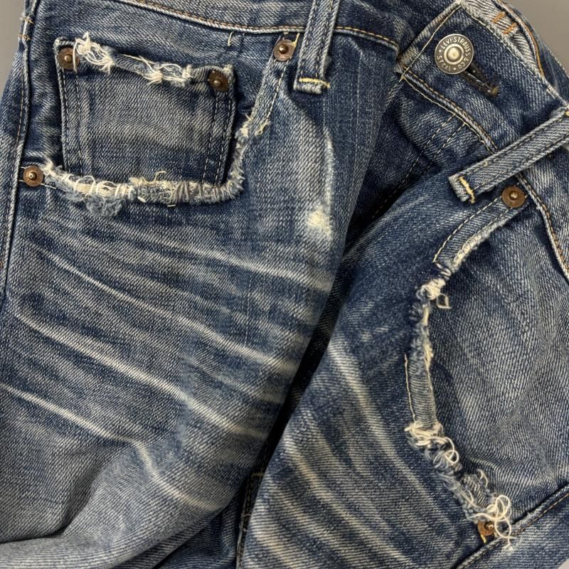 LEVI'S 66501 2004年 復刻 J22 ビッグE 赤耳 Vステッチ LEVI'S 66501 2004年 復刻 J22 ビッグE 赤耳 Vステッチ - メルカリ