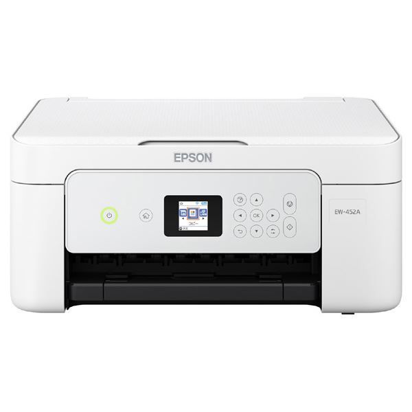 A4カラーインクジェット複合機/Colorio/多機能/4色/無線LAN/Wi-FiDirect/両面/1.44型液晶 EW-452A