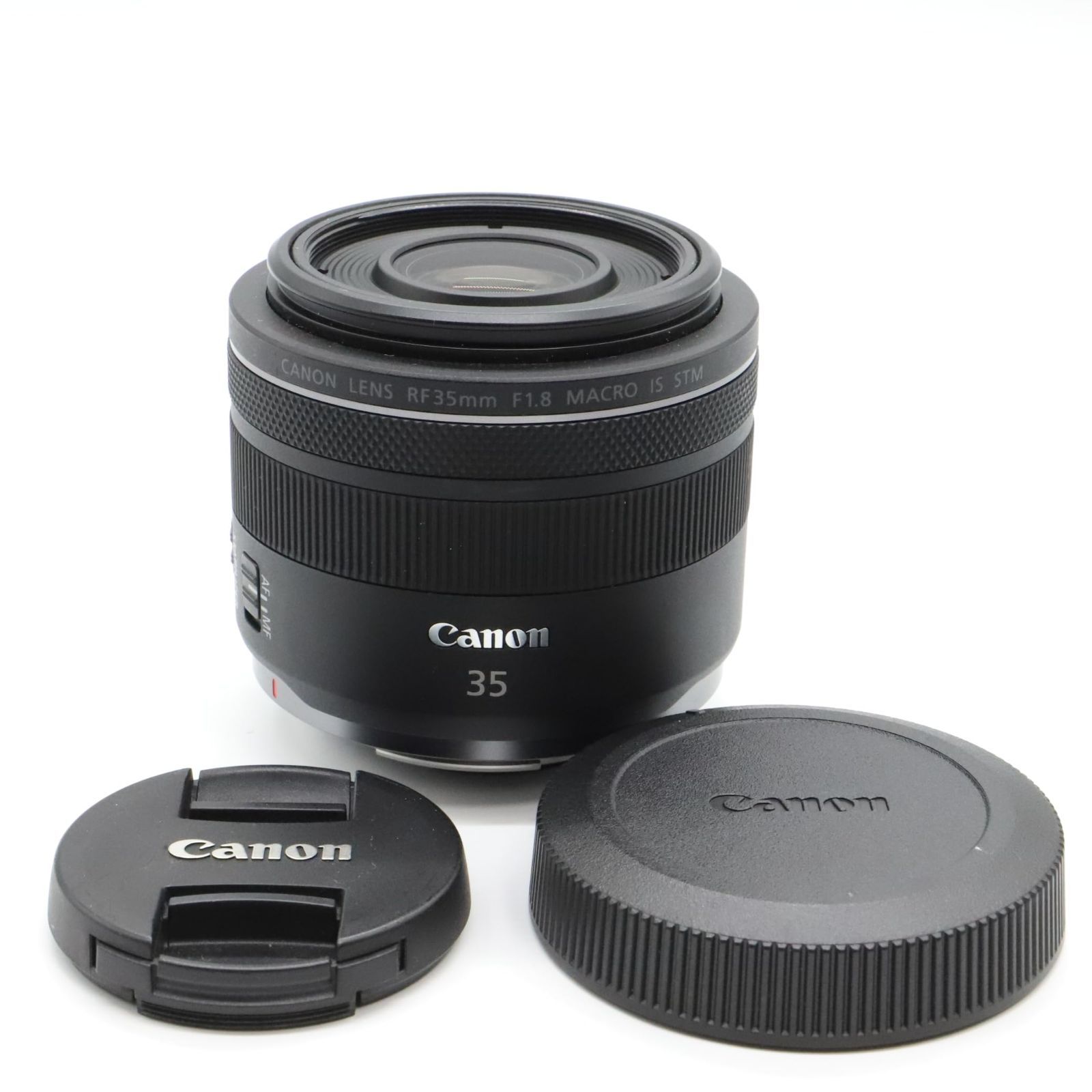 良品】Canon 単焦点広角レンズ RF35mm F1.8 マクロ IS STM EOSR対応