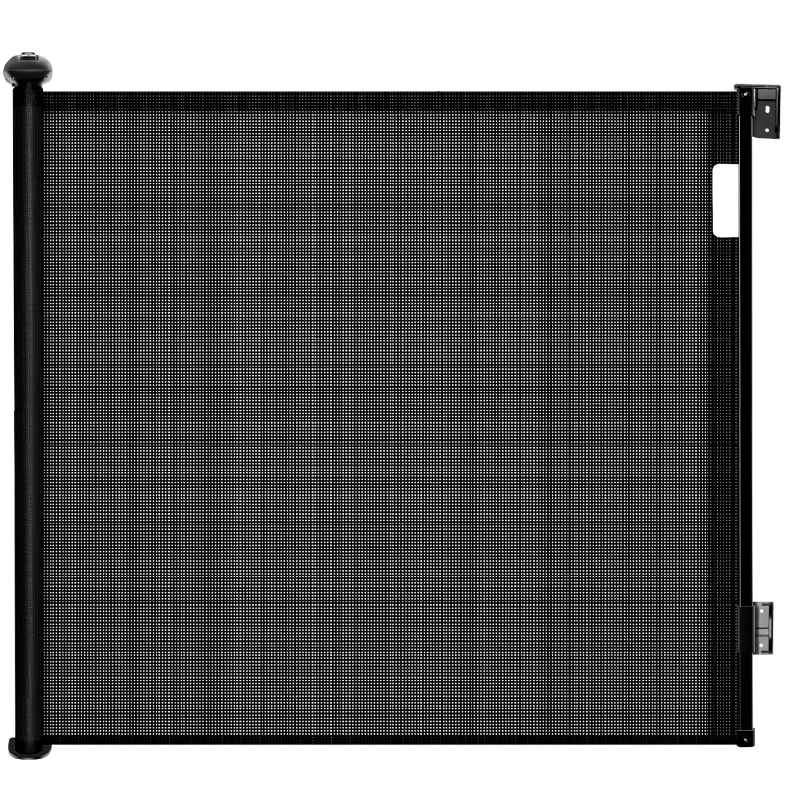 エクストラワイド 犬用フェンス 200CM メッシュ 子供ゲート Ycozy 高さ86CM 階段 安全ゲート ペットバリア 出入り口 ロール式 廊下 階段 ベビーゲート 室内 室外