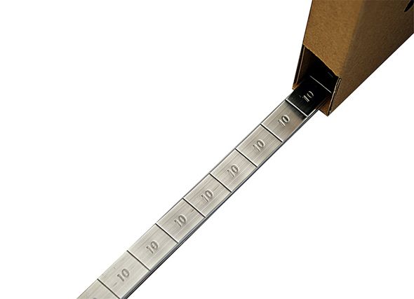 泉産業貿易 鉛製接着式バランスウェイト ロールタイプ 10g 黒テープ 入数：5kg×3巻 ST NO.8/RL-B