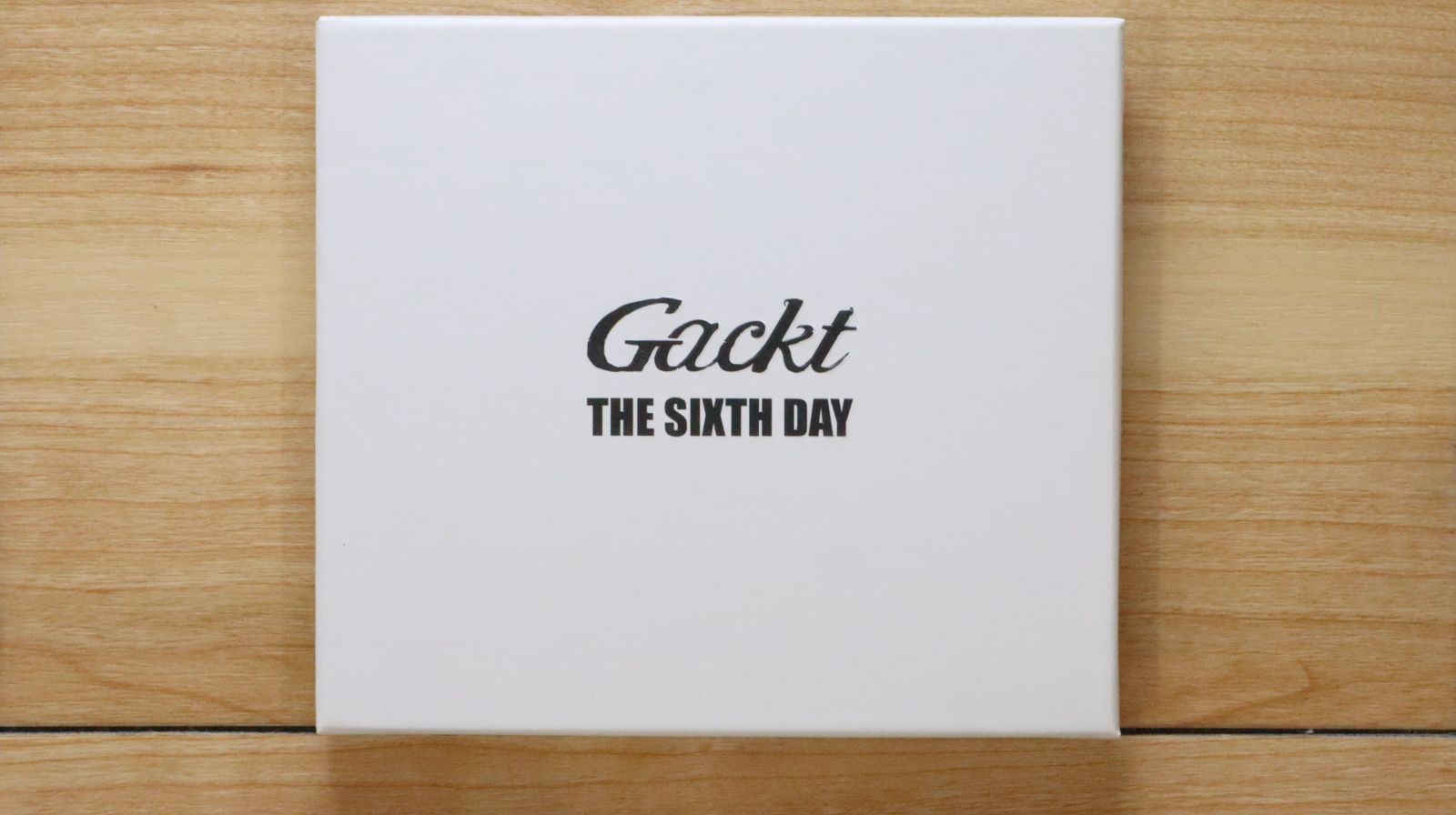 k.t　Gacktさん　着用　同型同色　2017年武道館　GENE 国内盤CD☆GACKT/GACKT□ THE SIXTH DAY ~SINGLE COLLECTION