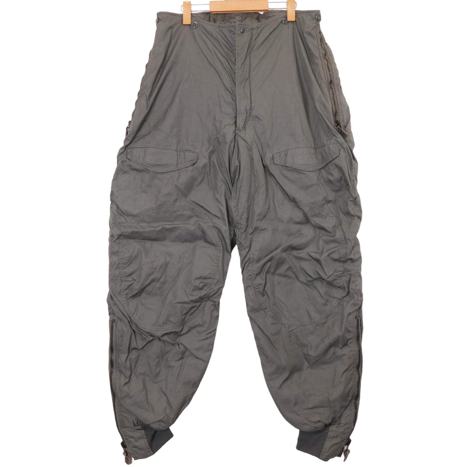 80’s 米軍　USAF F-1B フライトパンツ　32inch vintage 80年代 米軍実物 U.S.ARMY F-1B フライトパンツ セージグリーン