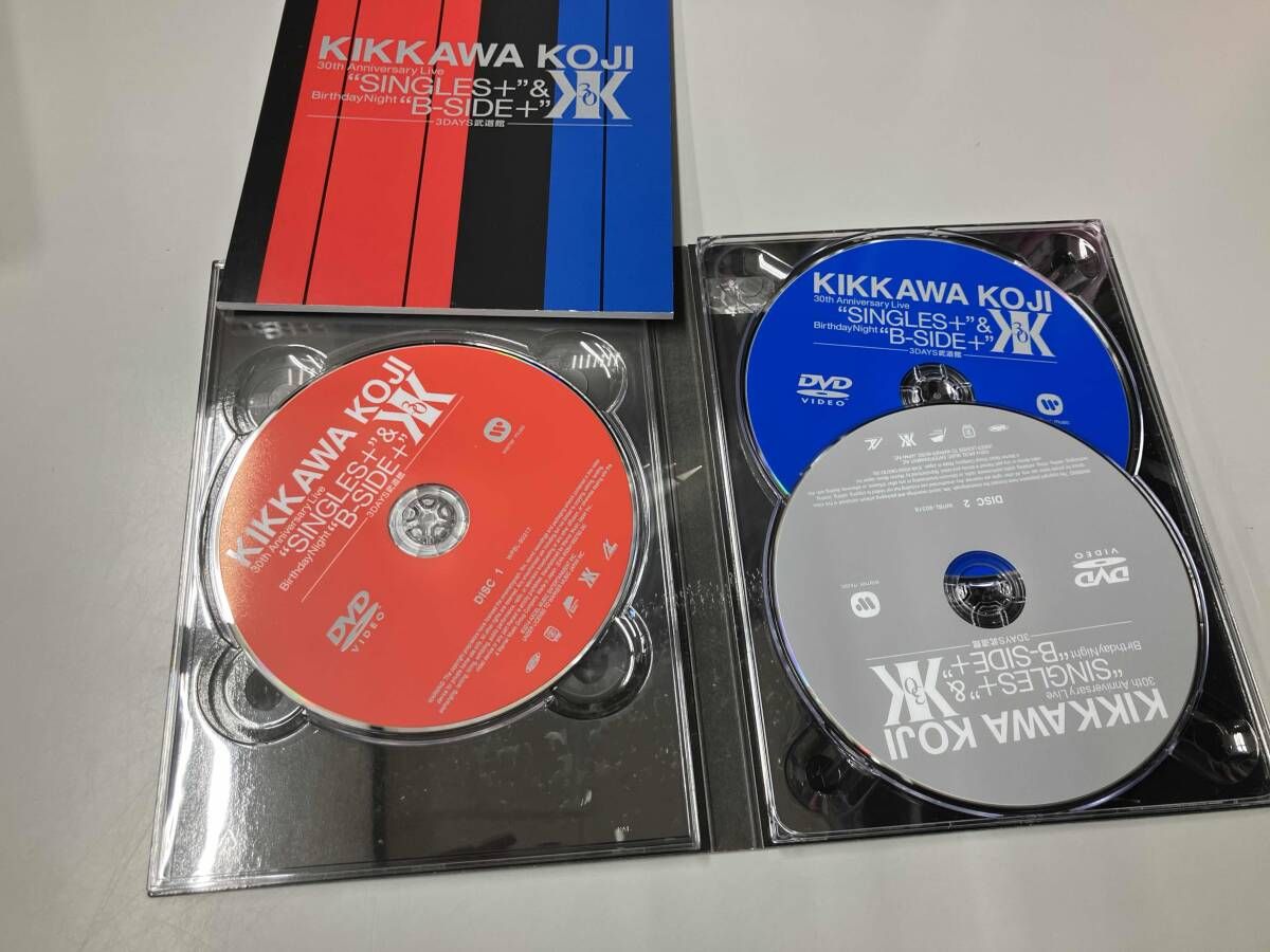 DVD KIKKAWA KOJI 30th Anniversary Live'SINGLES+'&Birthday