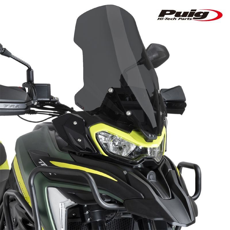 3個 まとめてー Puig 22585F TOURING SCREEN [DARK SMOKE] BENELLI TRK 702 (23-25