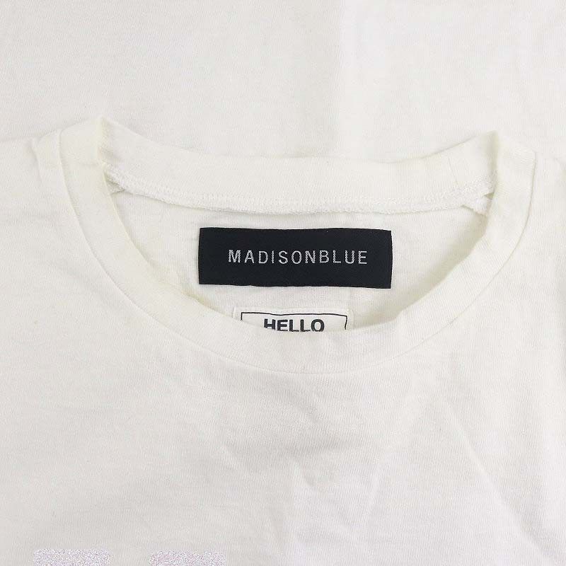 マディソンブルー MADISONBLUE 24AW HELLO TEE PARIS Tシャツ 10th限定 
