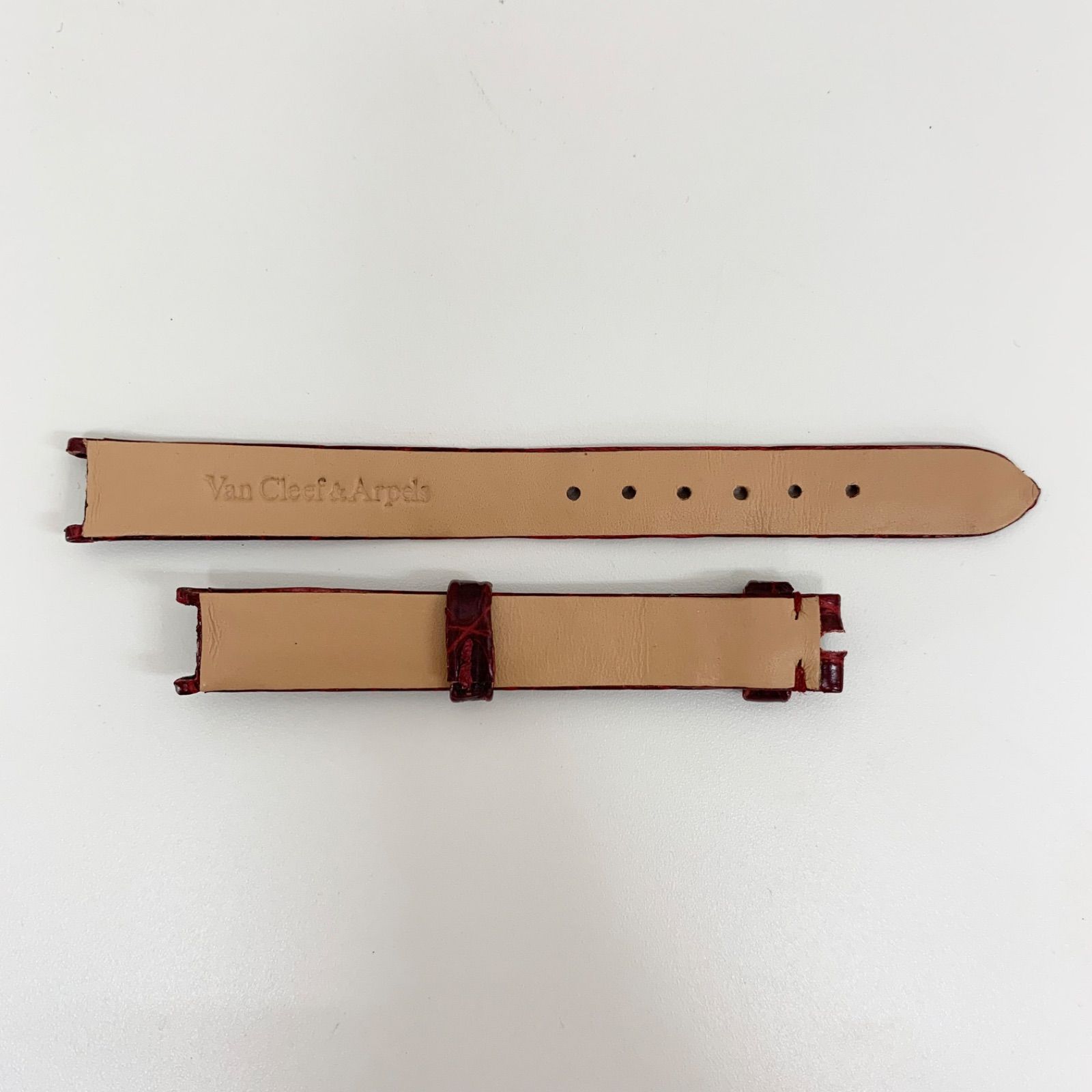 Van Cleef - Arpels ヴァンクリーフ-アーペル 純正 クロコダイルレザー ベルト C783