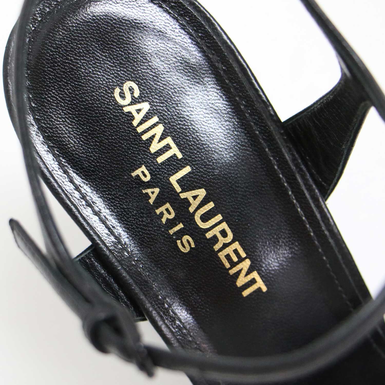 SAINT LAURENT PARIS サンローラン パリ サンダル ブラック 黒