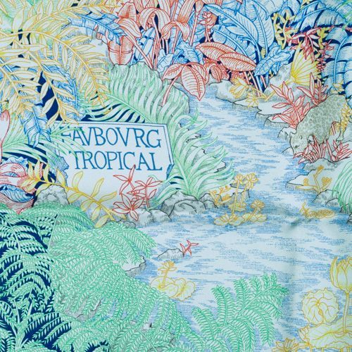 未使用・展示品 エルメス HERMES スカーフ カレ90 シルク Faubourg