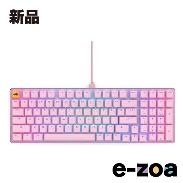 Glorious PC Gaming Race グロリアス ピーシー ゲーミング レース Glorious GMMK 2 Full Size Prebuilt - Pink GLO-GMMK2-96-FOX-P 2588629