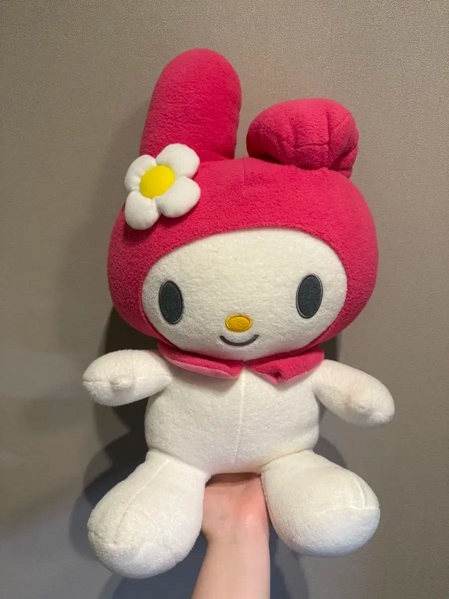 サンリオ マイメロディ レトロ 人形 赤 ピンク バンダナ 大型 1976