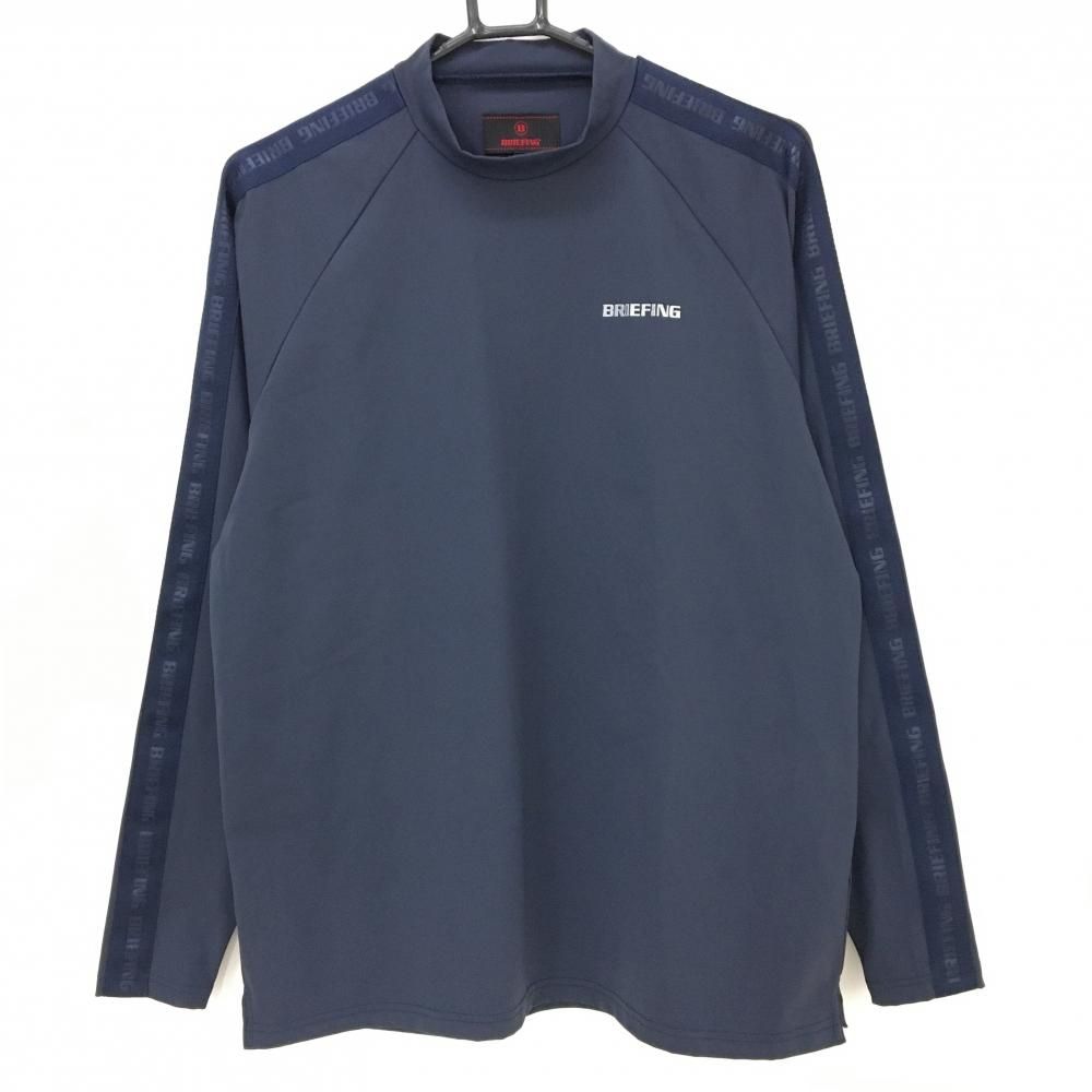 美品　定価2.5万　BRIEFING ネイビー ハイネックシャツ 美品 定価2.5万 BRIEFING ネイビー ハイネックシャツ - メルカリ