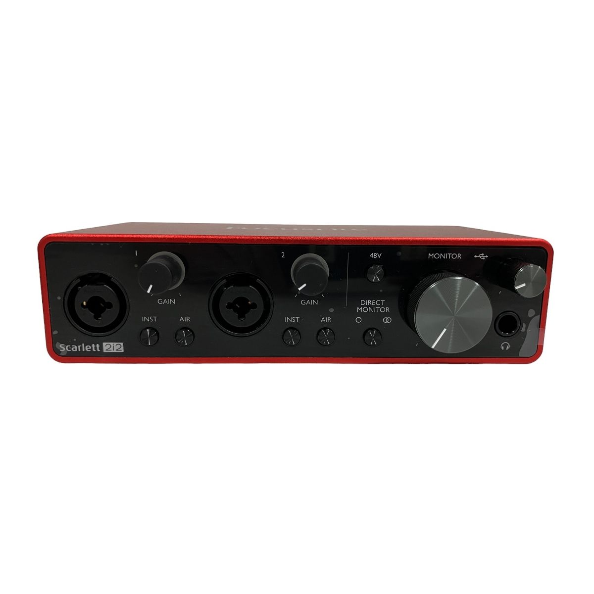 美品】FOCUSRITE ( フォーカスライト ) 青白 Scarlett 2i2