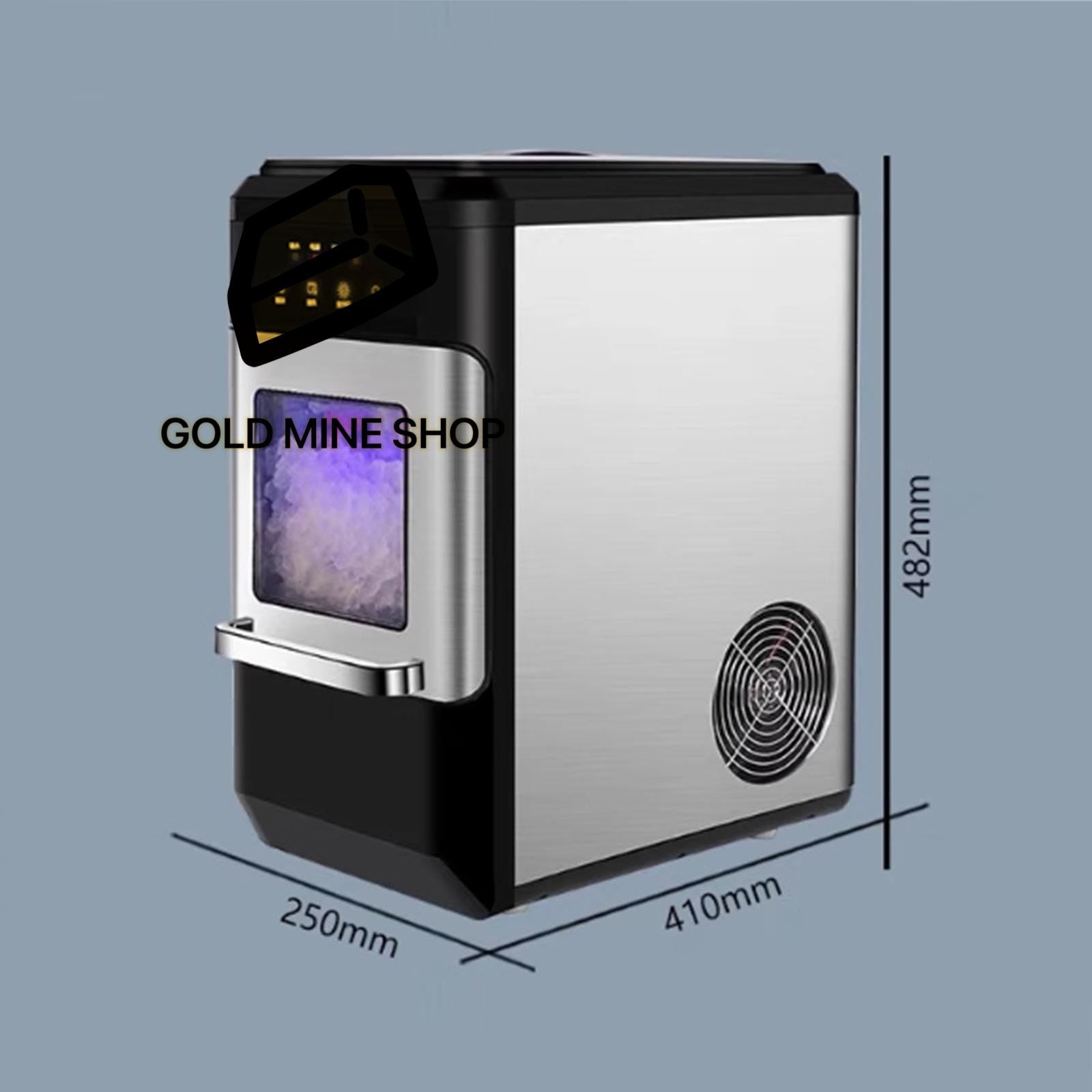 自動製氷機 24時間で30Kg セルフクリーニング製氷機 ポータブル製氷機 アイススクープとバスケット付き低騒音 家庭 キッチン オフィス用