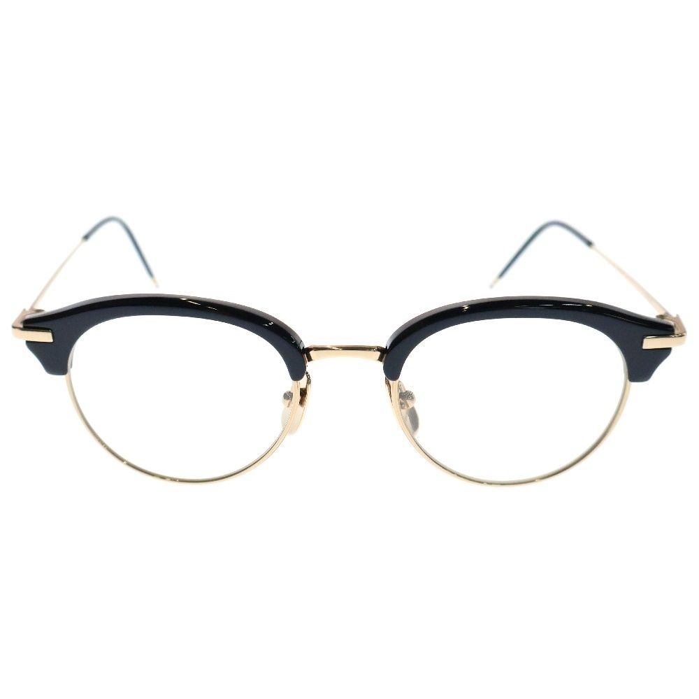 THOM BROWNE トムブラウン DITA期 12K GOLD フレーム アイウェア 眼鏡 ブラック|ゴールド TB-706-A-169