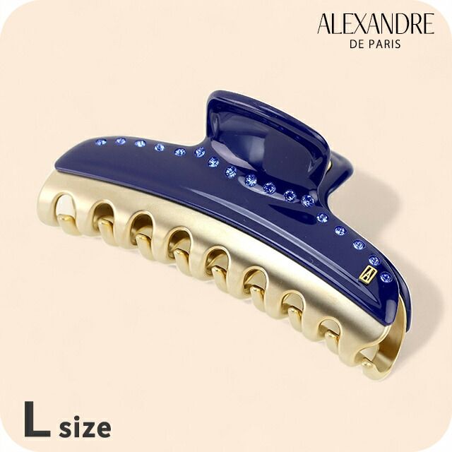 アレクサンドル ドゥ パリ ALEXANDRE DE PARIS ヘアアクセサリー レディース ICCL-12832-03-M5 ヴァンドームLクリップ VENDOME