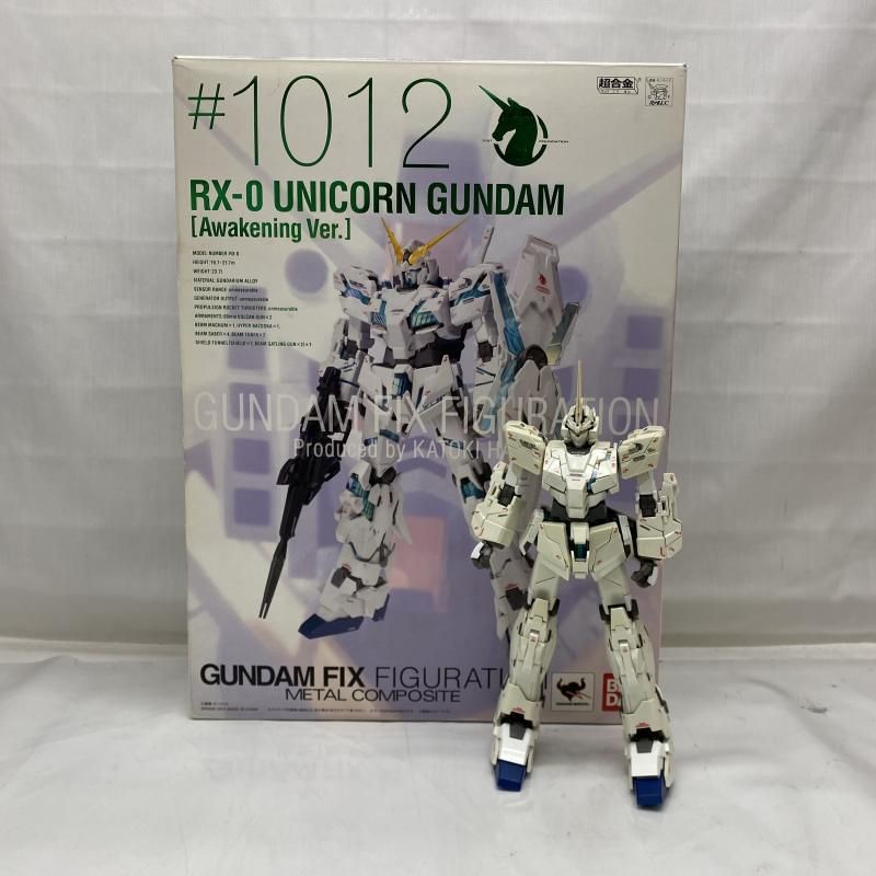 中古】開封)GUNDAM FIX FIGURATION METAL COMPOSITE RX-0 ユニコーンガンダム  (覚醒仕様)※台座本体に黄ばみあり[22] - メルカリ