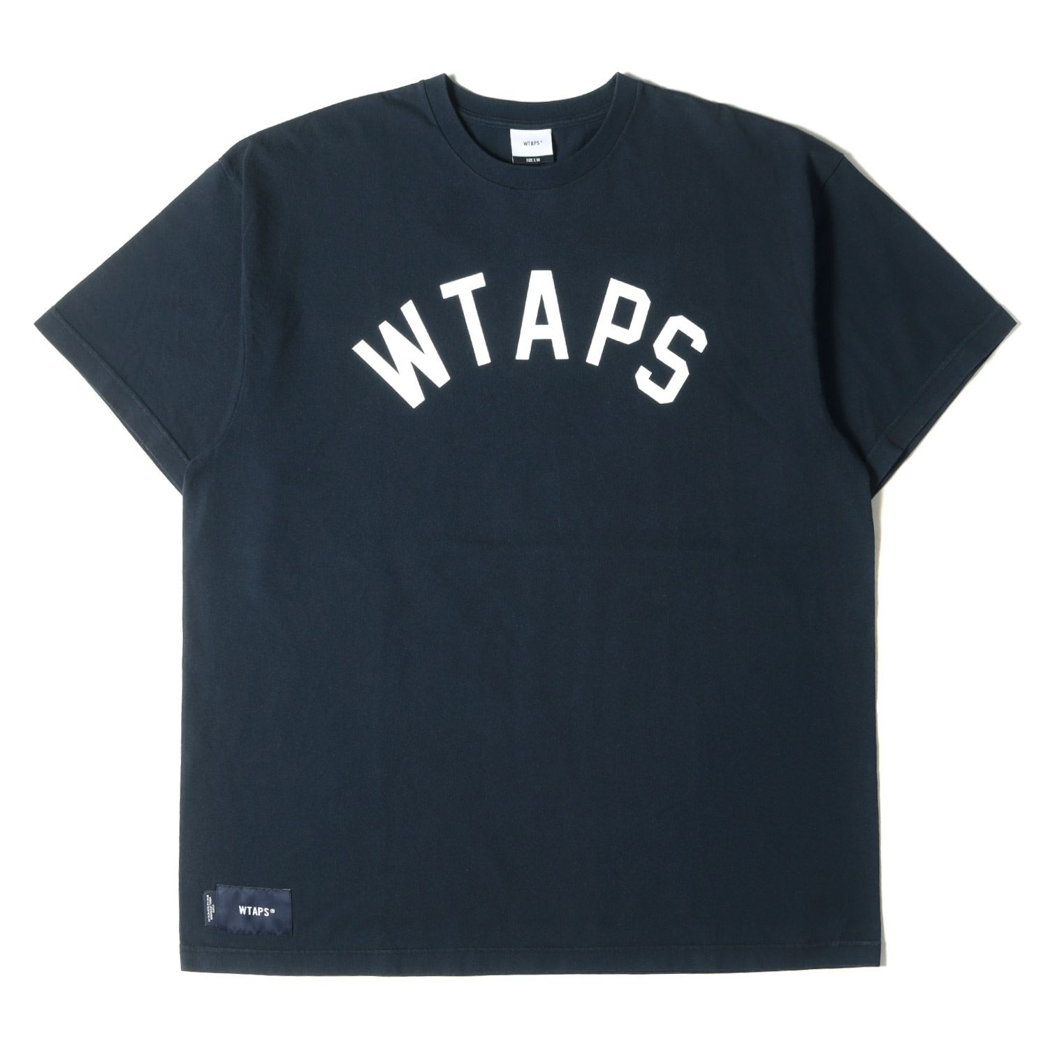 WTAPS®︎ Tシャツ ネイビー Lサイズ WTAPS Tシャツ ネイビー COTTON
