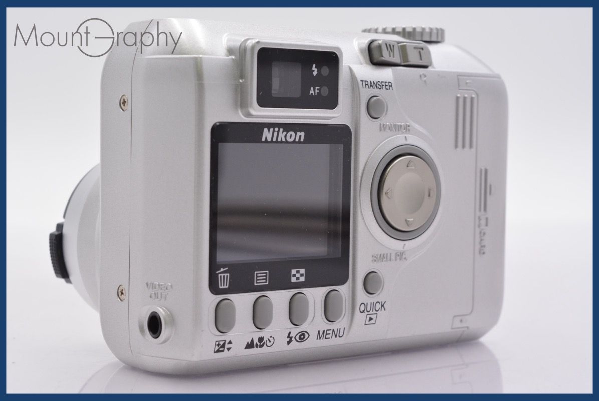 ☆極上美品☆ ニコン Nikon COOLPIX 885 3x 前キャップ付 ☆完動