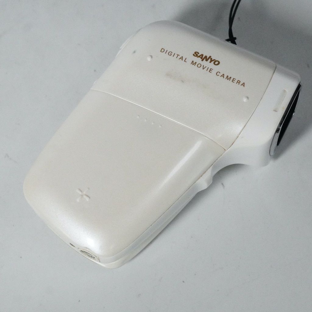 SANYO サンヨー Xacti DMX-CG9型 ホワイト 動作OK 返金保証