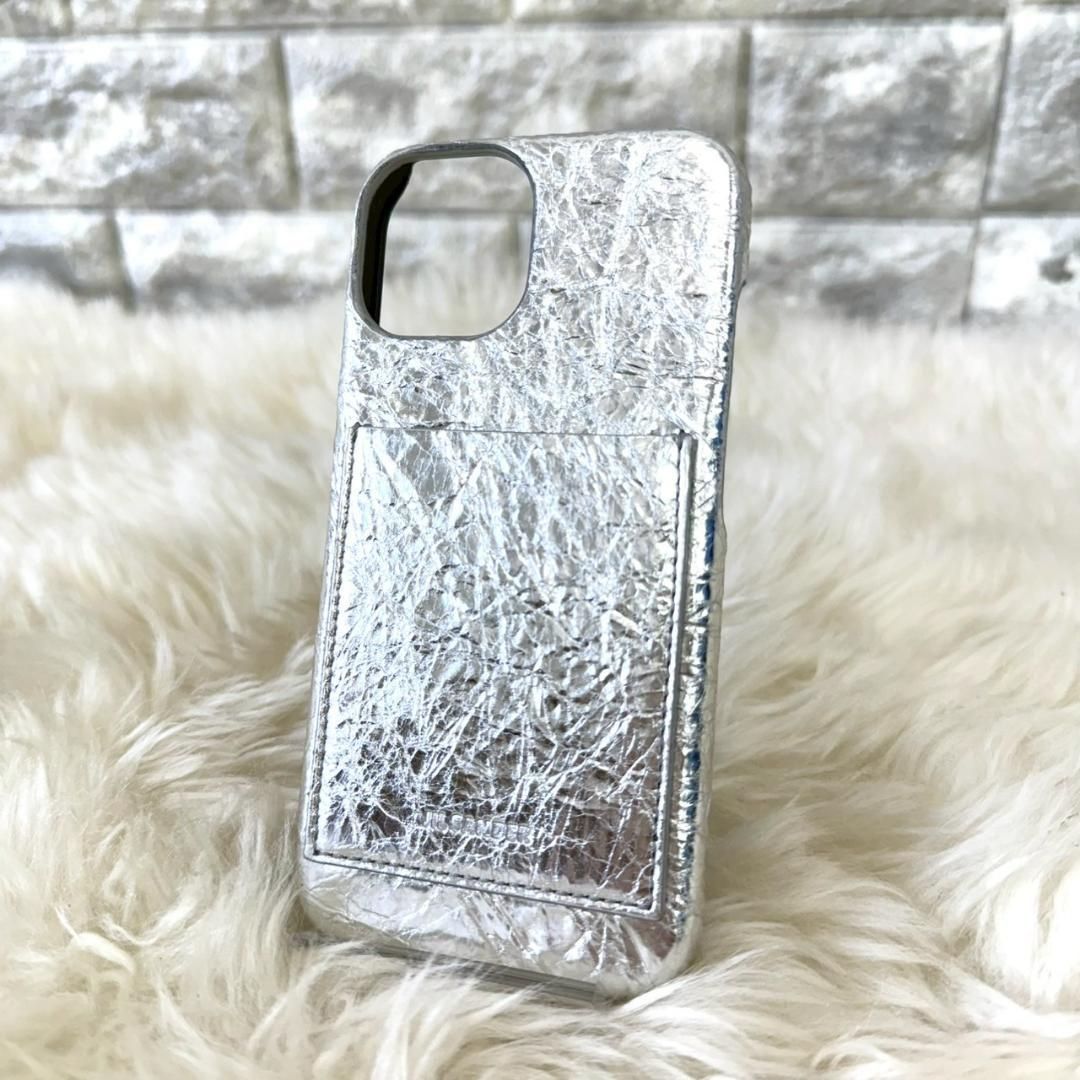 JIL SANDER　ジルサンダー　iPhoneケース　シルバー　スマホカバー JIL SANDER ジルサンダー iPhoneケース シルバー スマホカバー
