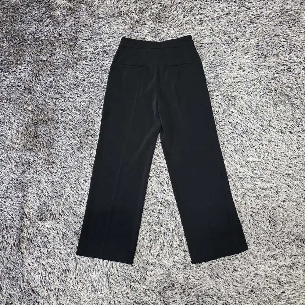 MINE ハイウエスト ワイド パンツ レディース 26 B791