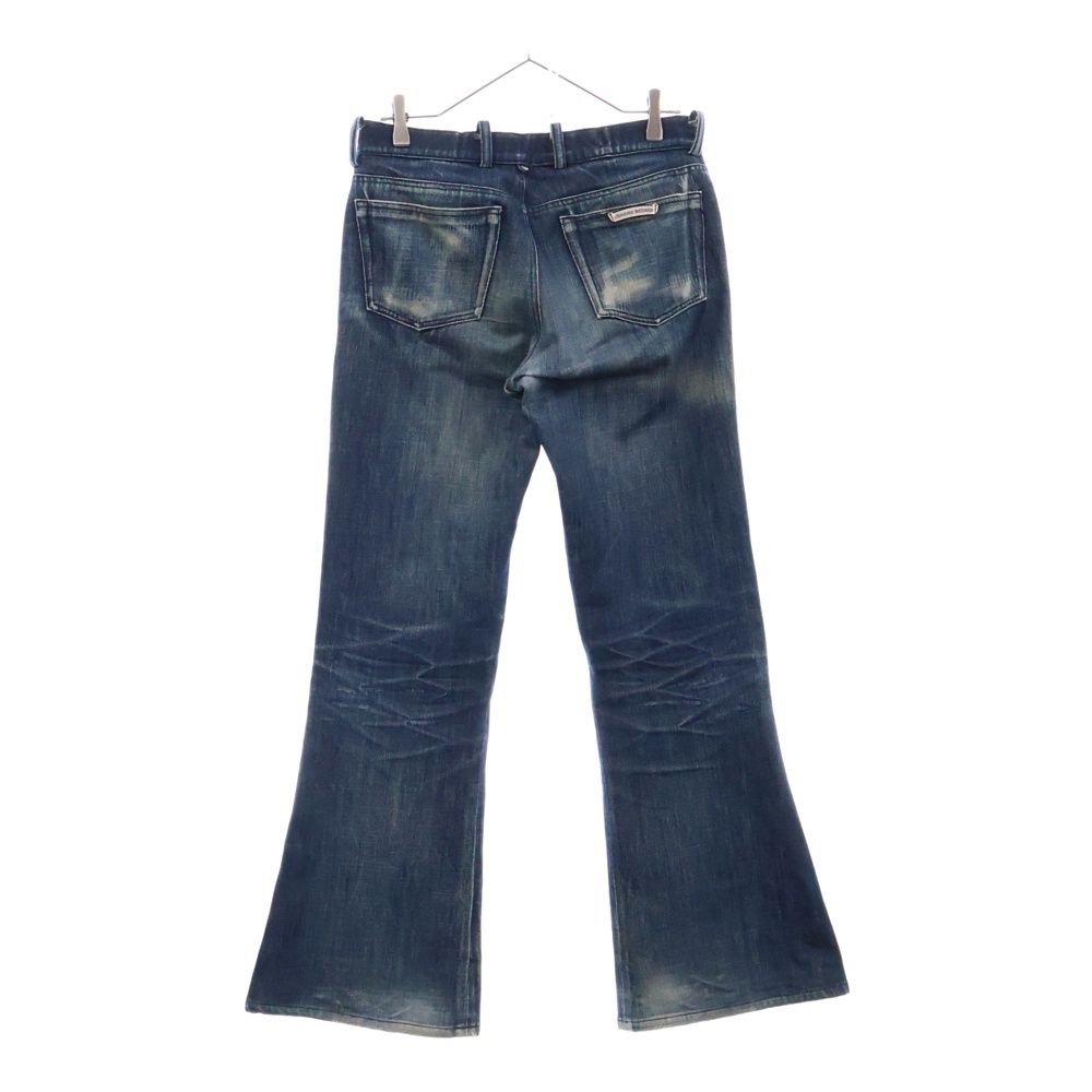 Chrome hearts DNM pants フレアニーデニムステッチパンツ Chrome hearts DNM pants フレアニーデニムステッチパンツ CHROME