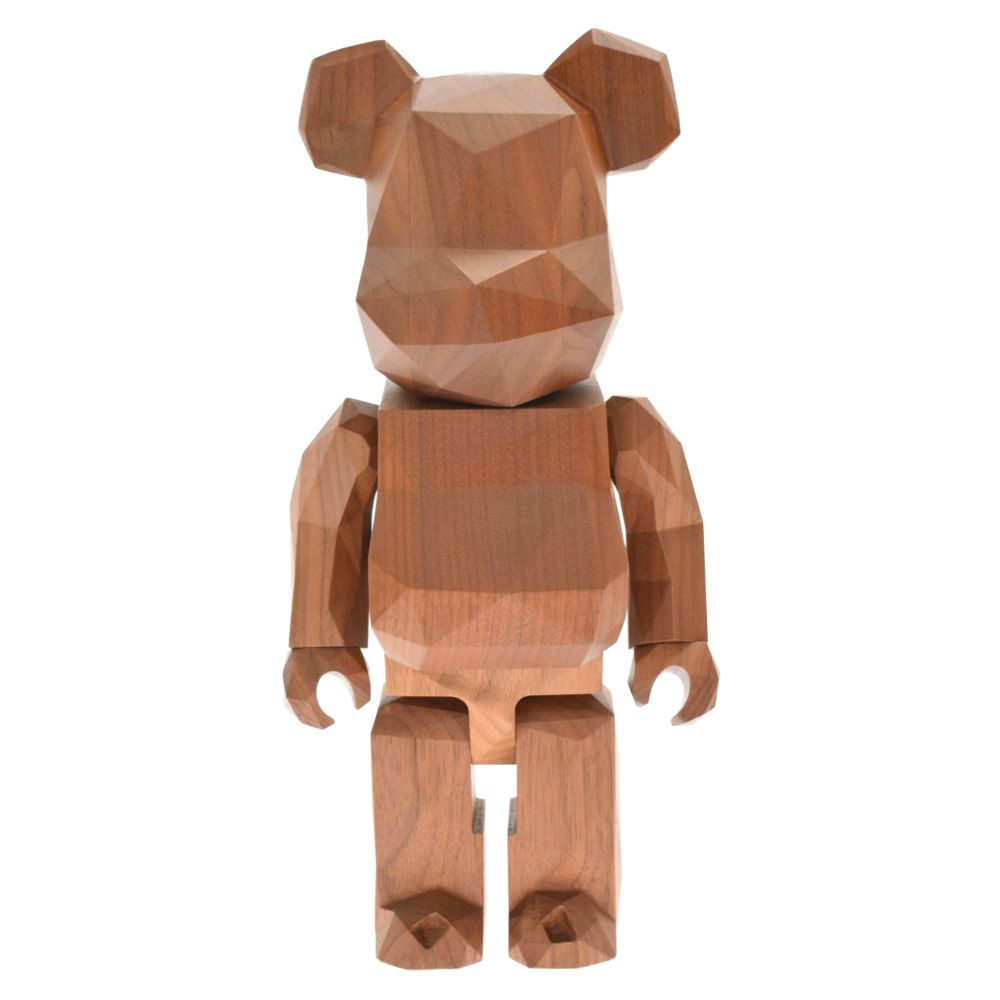 MEDICOM TOY - MEDICOM TOY メディコムトイ BE@RBRICK カリモク fragmentdesign 400% polygon カリモク ベアブリック フラグメンントデザイン ポリゴン フィギュア 人形 ブラウン MEDICOM TOY(メディコムトイ) BE@RBRICK カリモク