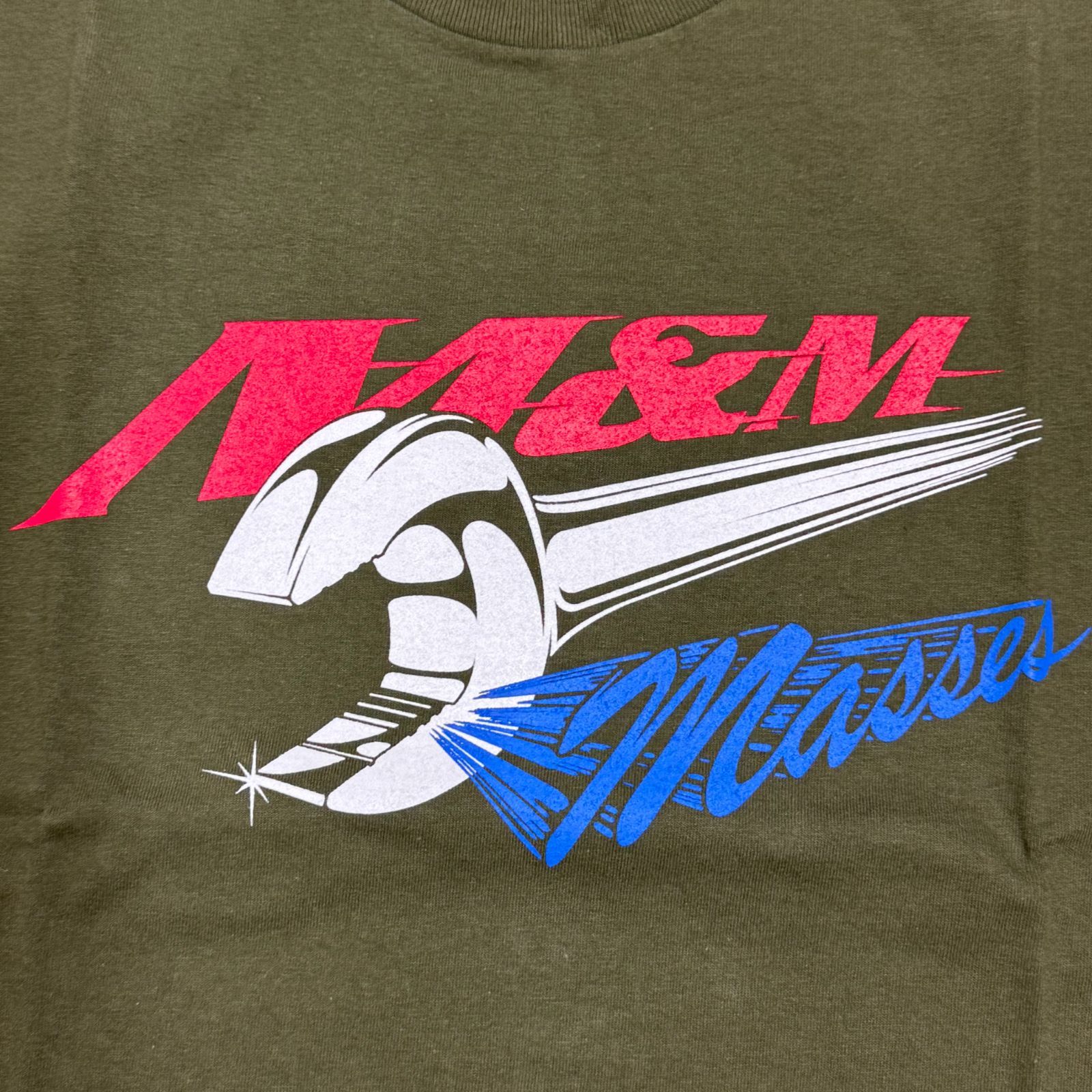 参考上代12100円 未使用品 MASSES × M&M WRENCH T-SHIRT レンチTシャツ 