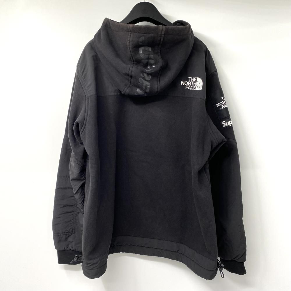 中古】Supreme×THE NORTH FACE 16SS パーカー ブラック Lサイズ  