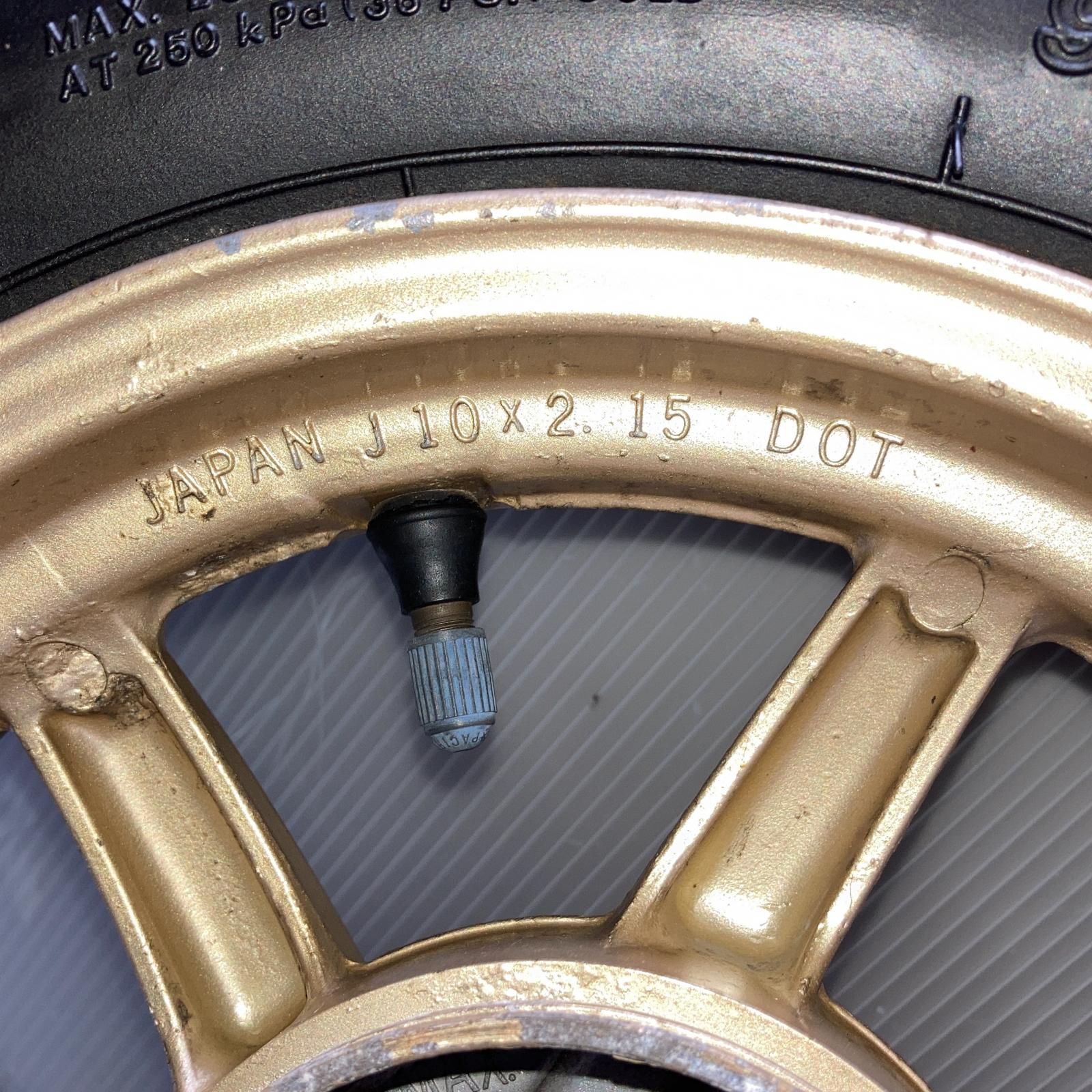 HONDA ディオ50 AF35 ZX 純正 リアホイール DID (C-24-1031-4