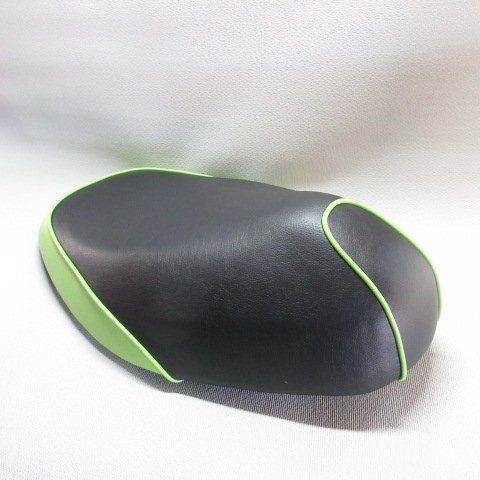 お椀 □【DIO ディオ AF34 AF35 SR ZX】張替え済♪ シート 黒/ライム