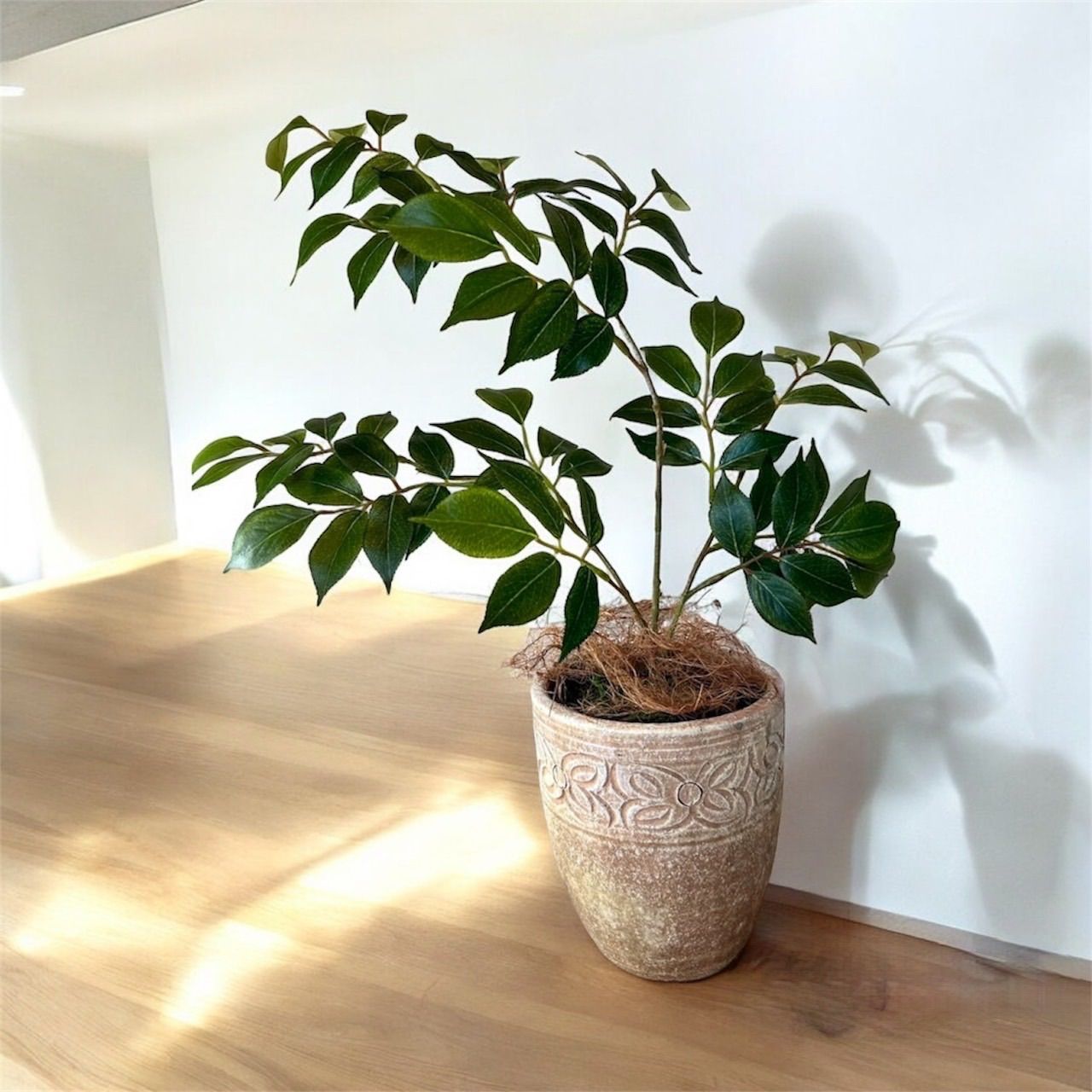 光触媒　人工観葉植物　ウォールグリーン　フェイクグリーン　ロックフレームガーリＢ 光触媒 人工観葉植物 ウォールグリーン フェイクグリーン 壁掛け