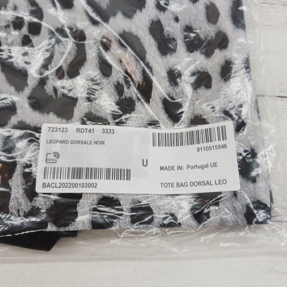 美品 SAINT LAURENT サンローラン LEOPARD FORSALE NOIR