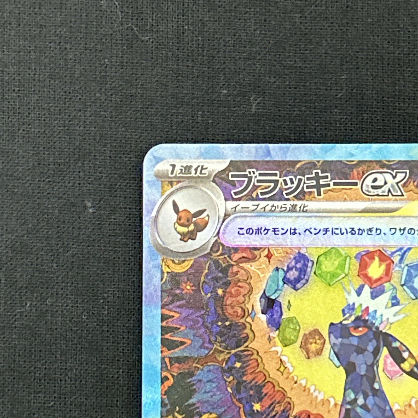 ポケモンカード ブラッキー ex 217/187 SV8a SAR テラスタル