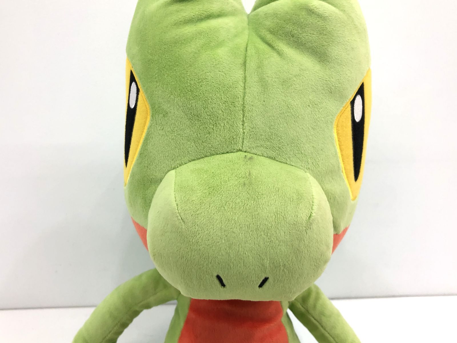 小牧店】タグ無し 等身大キモリ おすわりVer. ぬいぐるみ ポケモン 