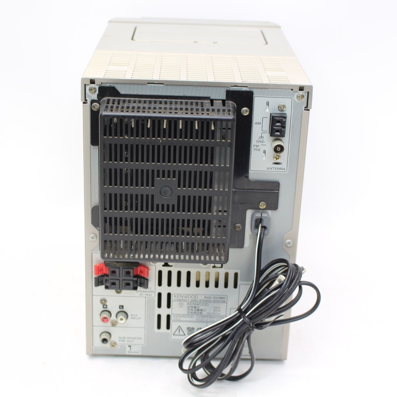 006)【CD/MD再生OK】KENWOOD ミニコンポ RXD-SV3MD 2006年製 - メルカリ